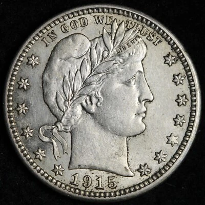 1915-S Barber Silver Quarter BU *UNCIRCULATED* MS E225 UGCLR - Image 1 of 2