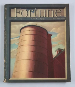 Vintage Fortune Magazine April 1939 TV Proctor & Gamble Studebaker Great Cover - Picture 1 of 7