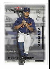 2001 Fleer Triple Crown MLB Card Detroit Tigers Prospects #272 Rodney Lindsey