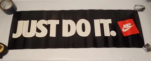 Vintage NIKE Just Do It Poster Swoosh 12” x 36” NICE No holes - Picture 1 of 8