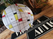 Vintage retro plastic Sputnik ceiling light fly catcher Stilnovo rockabilly