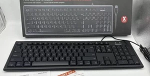 Tastiera full size cablata Macally per Apple Mac e Windows - mai usata - Foto 1 di 3