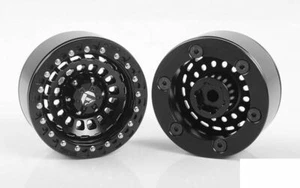 RC4WD Fuel Zephyr Beadlock Wheels 1.9" Z-W0294 RC4WD Black Hex mount 6 bolt - Picture 1 of 8