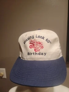Vintage Missing Lenk Motorcycle Club 60th Anniversary Hat Link  - Picture 1 of 7