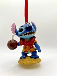 Disney Lilo & Stitch Hawaiian Stitch with Coconut Sketchbook Ornament Decoration - Picture 1 of 2