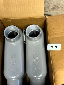 Eaton Crouse-Hinds LB45-CGN Leitungskörper mit Deckel & Neoprendichtung 2er Pack - Bild 1 von 2