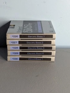Roland Sound Library QUICK DISK (QD) L-104 - Bass Vol 1 #026-#030 Sets - Bild 1 von 8