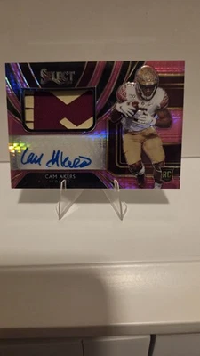 Cam Akers 2020 Panini Select Draft Picks Pink Prizm  /25 - Image 1 of 4
