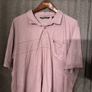 Travis Matthew Polo Golf Shirt Men Sz XXL Maroon/Pink/Red Short Sleeve Casual - Picture 1 of 2