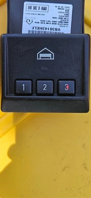 BMW 94-05 OE HOMELINK TRANSMISOR E46 E38 E39 E53 X5 740il M5 PROBADO Arañazos # 3 Foto 1 de 4