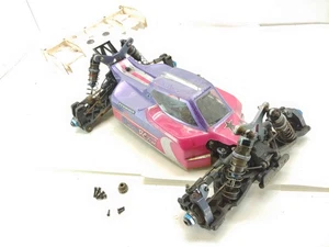 Tekno EB48 1/8 4x4 Buggy Race Competition Roller Rolling Chassis w/ Custom Body - Picture 1 of 12