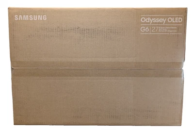 Samsung Odyssey OLED G6 27" 360Hz QHD Gaming Monitor - NEW IN BOX! - Image 1 of 4