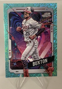 2024 Topps Cosmic Chrome Aqua Equinox Refractor 100/199 Byron Buxton #2 - Picture 1 of 5