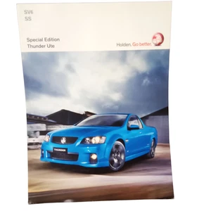 New Original Holden VE Ute Series 2 Thunder 4 Page Sales Brochure 4/11 SS SV6 - Picture 1 of 3