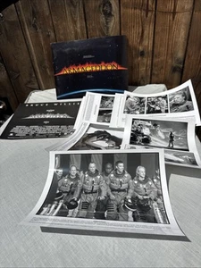 Armageddon Movie Press Kit 1998 Ben Affleck, Bruce Willis with Press Photos - Picture 1 of 9