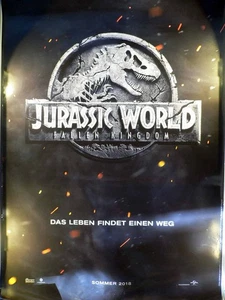 Jurassic World - Fallen Kingdom - Teaser - Filmposter 120x80cm gerollt - Picture 1 of 1