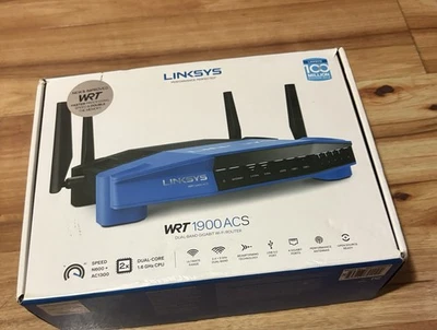 Linksys WRT 1900 ACS AC1900 Dual-Band Gigabit Wi-Fi Router - Image 1 of 4