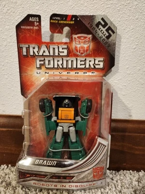 Transformers Universe 25 Años (1984-2009) Brawn Legends Clase Autobot Nuevo Foto 1 de 2