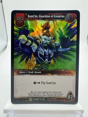 World of Warcraft TCG Twilight Foil Hero Sumi'jin, Guardian of Cenarius - Image 1 of 2