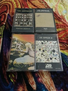 Led Zeppelin Cassette Lot, In Through The Out Door, Physical Graffiti, X4 - Picture 1 of 5