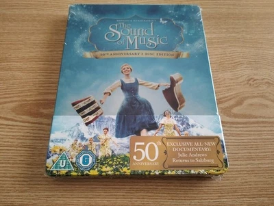 The Sound Of Music (Limited Edition 50th Anniversary Blu Ray Steelbook) *NEW* - Image 1 of 2