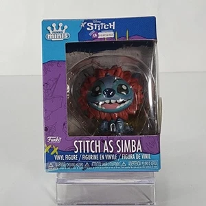 MINIS FUNKO POP MISTERIO DISNEY LILO & STITCH EN DISFRAZ COMO SIMBA REY LEÓN - Imagen 1 de 6