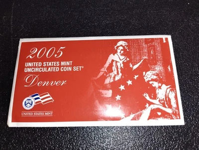 2005 Denver Uncirculated Coin Set US Mint OGP - Image 1 of 3