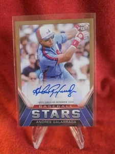 Actualización Topps 2021 estrellas de béisbol automático dorado/50 Andrés Galarraga #BSA-AG - Imagen 1 de 2