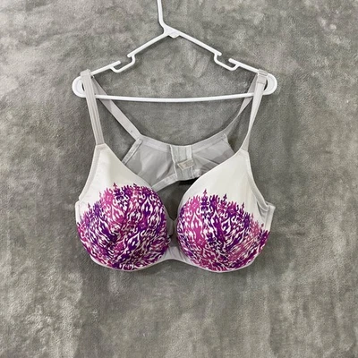 Sujetador Cacique Cooling French Cobertura Completa Talla 44DD Gris/Púrpura Foto 1 de 4