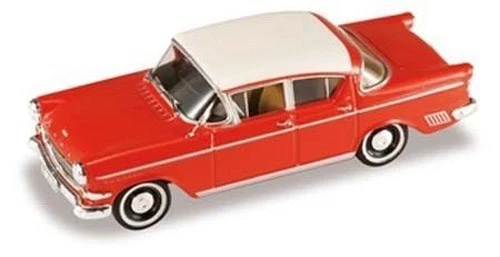 OPEL KAPITÄN 1958 RED CORALLE ALABASTER 1:43 STARLINE - Immagine 1 di 1