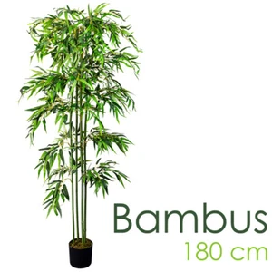 Bambú planta artificial árbol artificial planta artificial 180 cm Decovego - Imagen 1 de 6