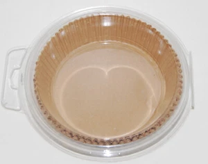 New 50pc Brown Paper Air Fryer Disposable Paper Round Liners 6.3" Diameter - Picture 1 of 8