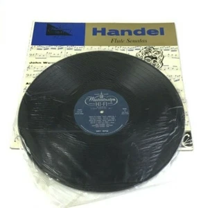 Handel Flute Sonatas Wummer Valenti Parisot Vol I LP XWN 2222 Westminster 18584 - Picture 1 of 3