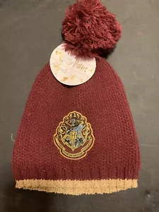 Hogwarts Beanie-pom Top-maroon-osfm - Imagen 1 de 1