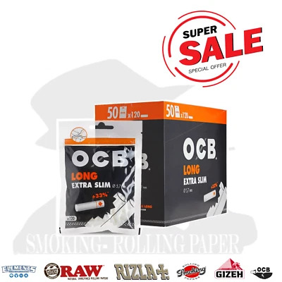 OCB  Extra Slim Lunghi Filtri 5,7 mm Filters 20 Bustine da 2400 Filtrini - Image 1 of 3
