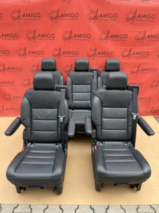 Asientos traseros banco de asiento viajero Spacetourer Zafira Vivaro Verso Proace cuero - Imagen 1 de 1
