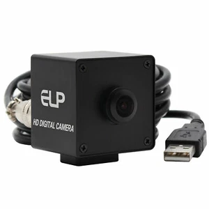 ELP Fisheye lens USB Camera HD 60FPS MJPEG Global Shutter Webcamera with Housing - Picture 1 of 7