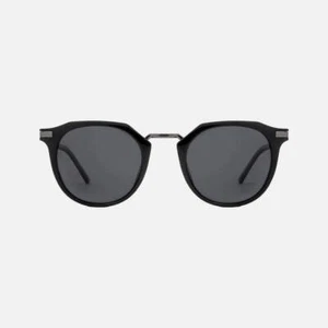 Frankie - Gloss Black Dark Grey POL Lens - Picture 1 of 4