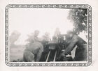 WWII 1942  US Army Camp Clairborne, LA  photo #6 4 man crew loading artillery 
