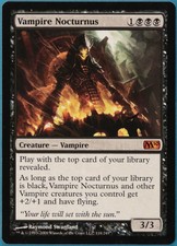 Vampire Nocturnus Magic 2010 / M10 NM Black Mythic Rare CARD (249233) ABUGames