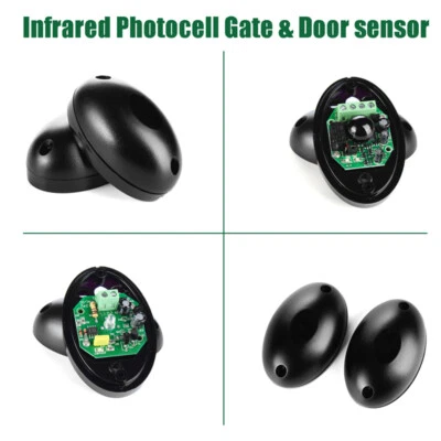 Infrared Photocell Sensor Beam for Sliding Gate Opener Security 12V/24V (1 Set) - Image 1 of 4