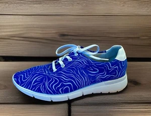 NEW ARCOPEDICO L76 Blue Tn White Women’s Lace-Up Sneaker Shoes Sz US 6.5 EU 37 - Picture 1 of 5