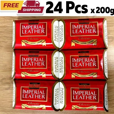 24 Bars x200g Cussons Imperial Leather Original (Classic) Bar Soap Rich & Creamy