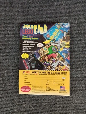 VINTAGE  1999 Lego Club Toy Catalog  - Image 1 of 3