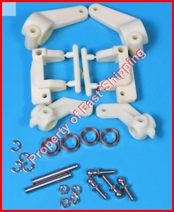 ASC7066 New Team Associated Classic Gold Edition RC10GT Steering Blocks Hubs Kit - Picture 1 of 1