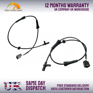 2X PARA NISSAN JUKE F15 1.2 1.5 1.6 ABS SENSOR DE VELOCIDAD 2010-EN TRASERO - Imagen 1 de 5