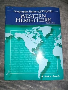 ABeka Geography Studies and Projects of the Western Hemisphere Key Grade 8 - Picture 1 of 6