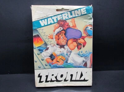WATERLINE, Commodore 64, Disk, Tronix 1983, CIB - Image 1 of 4