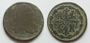 Zaldi2010. Carlos IV, 8 Maravedis from 1799, Segovia - Picture 1 of 1