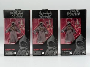 LOT 3 OFFWORLD JAWA Star Wars 6" scale BLACK SERIES #96 tatooine set figure NEW - Picture 1 of 10
